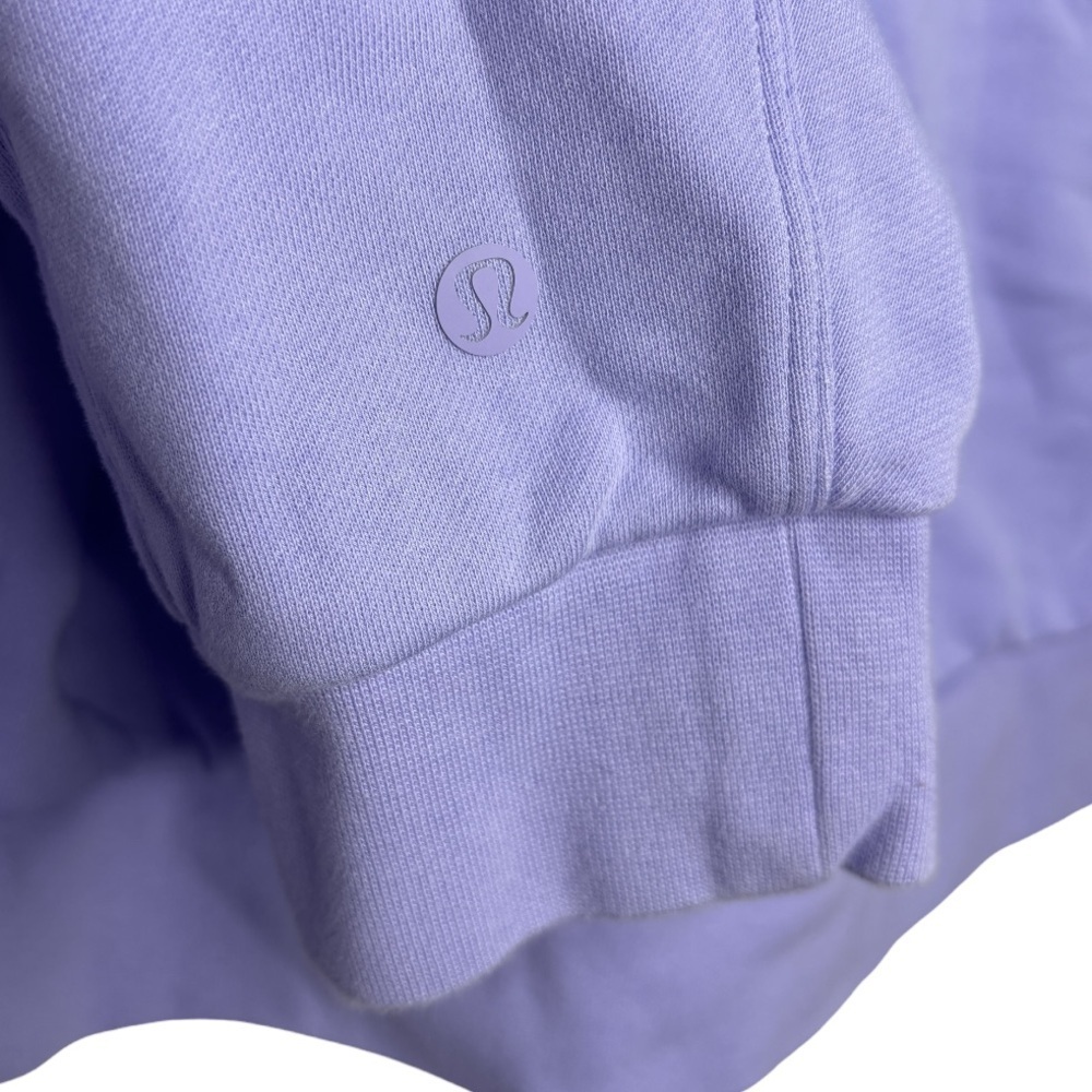 Lululemon Men’s ½ Zip Pullover Sweatshirt – Lavender Purple – Size Small - Picture 5 of 6